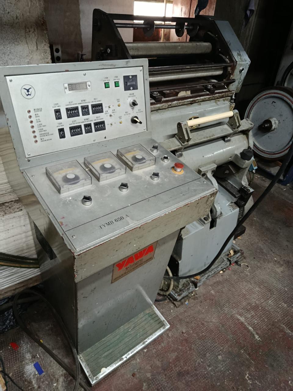Troqueladora y Hot Stamping Yawa